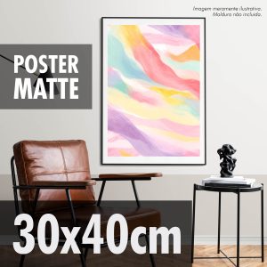 Impressão de Poster 30x40cm – Papel Matte 180g